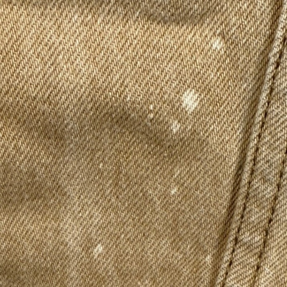 Levi Strauss & Co 501 Tan Straight Fit Denim Jeans Mens W42 L32 Cotton - Picture 7 of 9